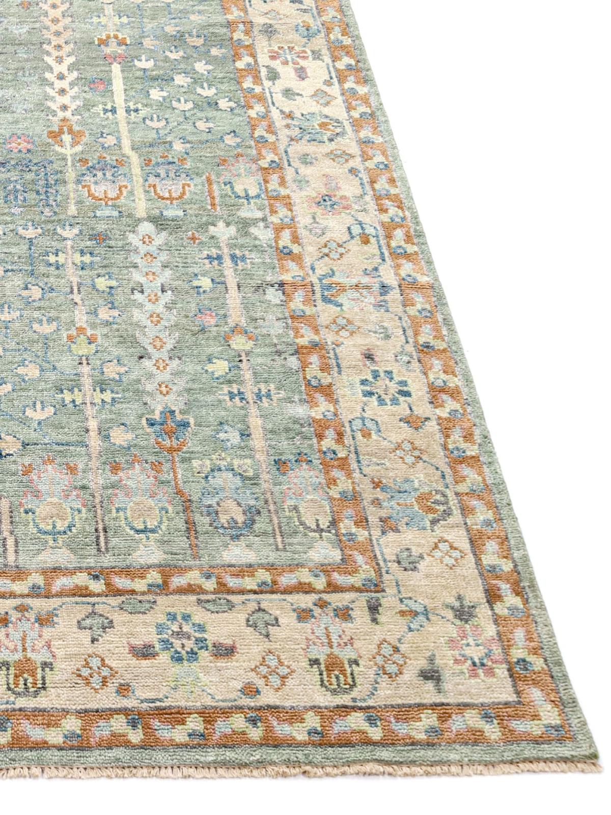 The Cypress Avenue – Seafoam & Terracotta