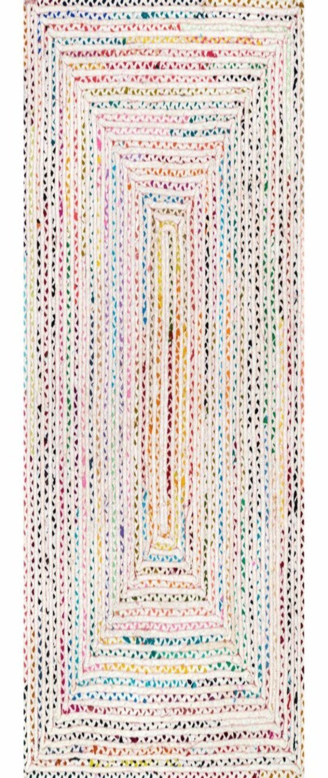 Cairo Cotton Jute Braided Runner_1