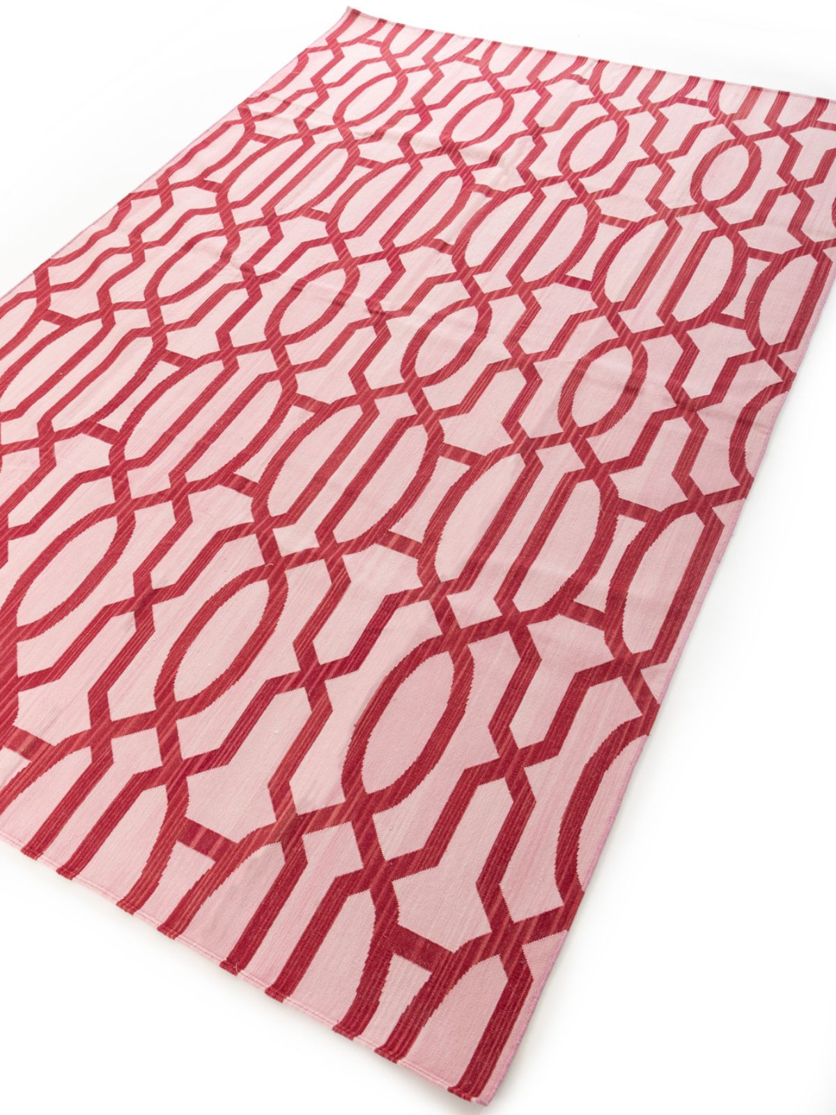 Rosy Maze Crimson Rug_7