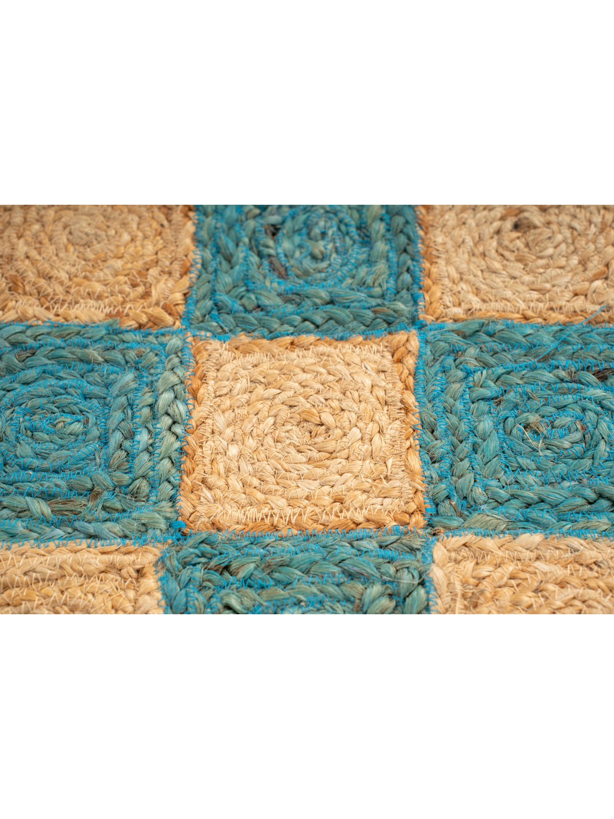 Windsor checkered Jute rug