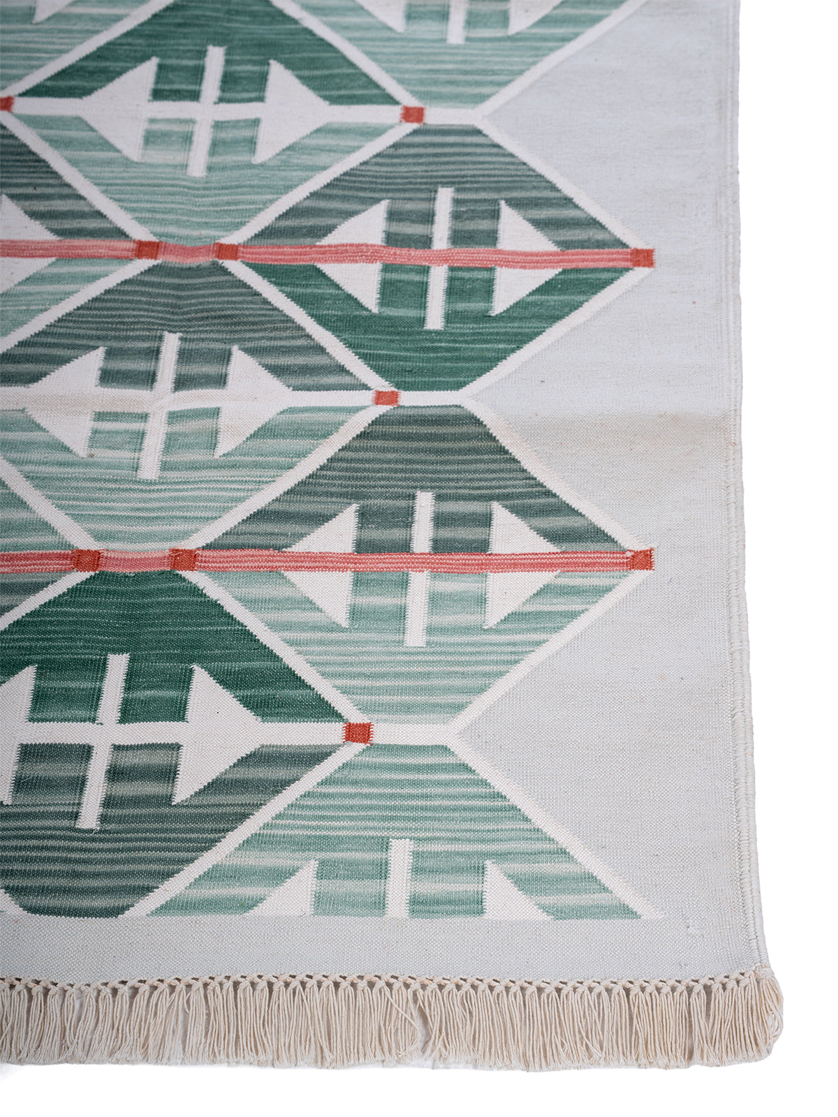 Canopy Lattice Flatweave Rug