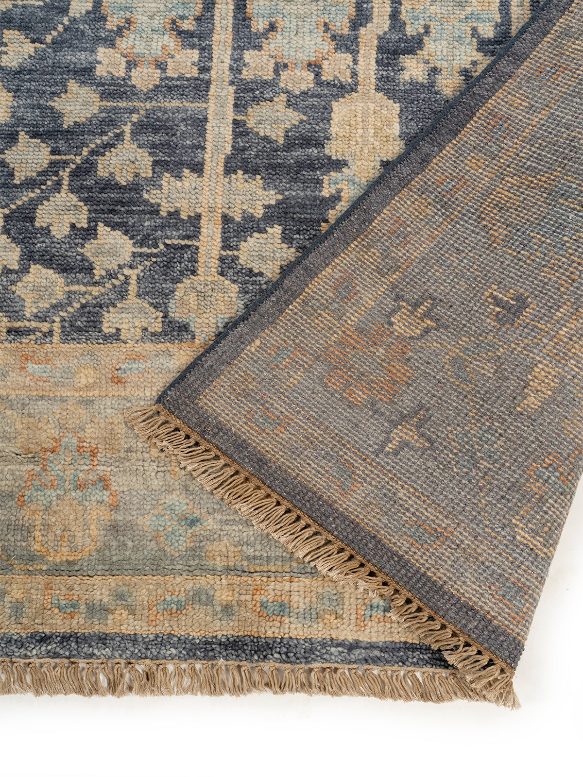 Midnight Garden Wool Rug
