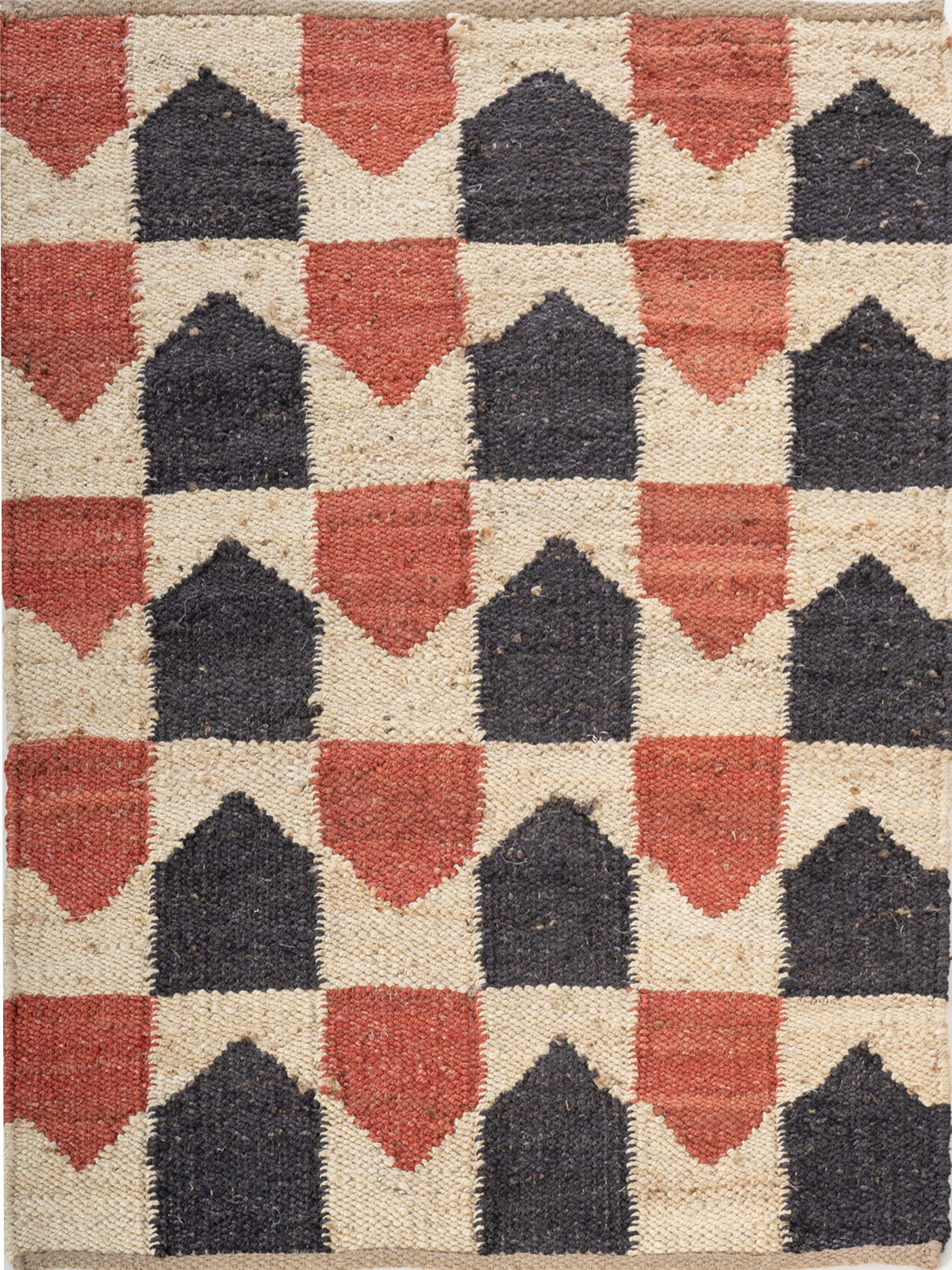 Amber Citadel Jute Rug jute rug in yellow tones