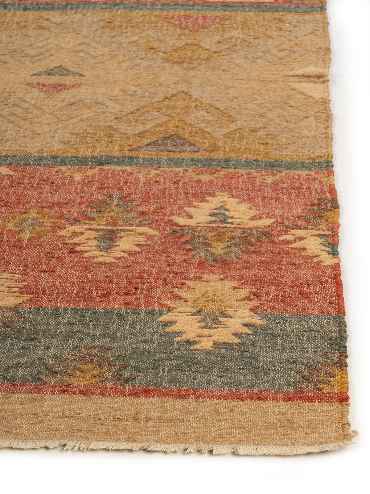 Amber Dunes Jute Rug jute rug styled in a living room interior