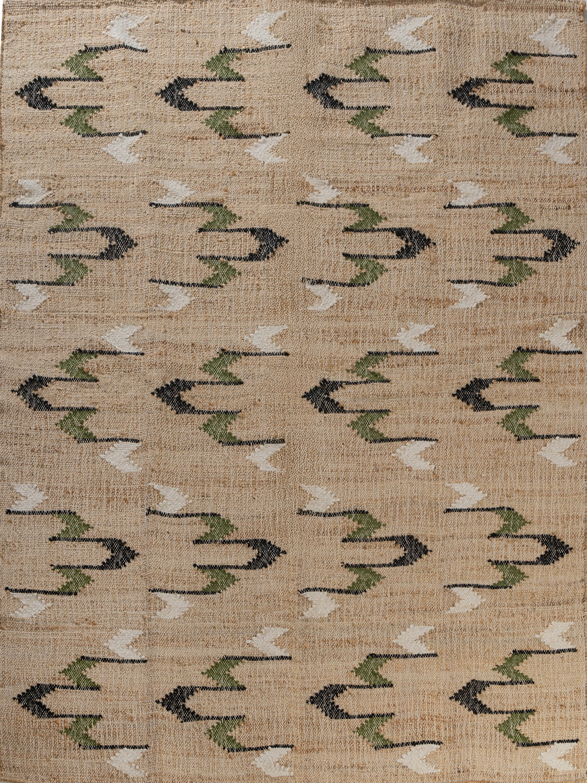 Arrowwood wool rug in brown tones