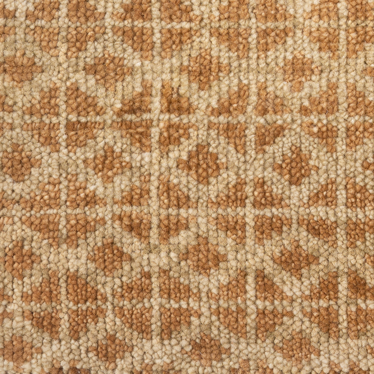 Artisan's Trace : Sandstone Relief close-up showing the wool weave and traditional motif