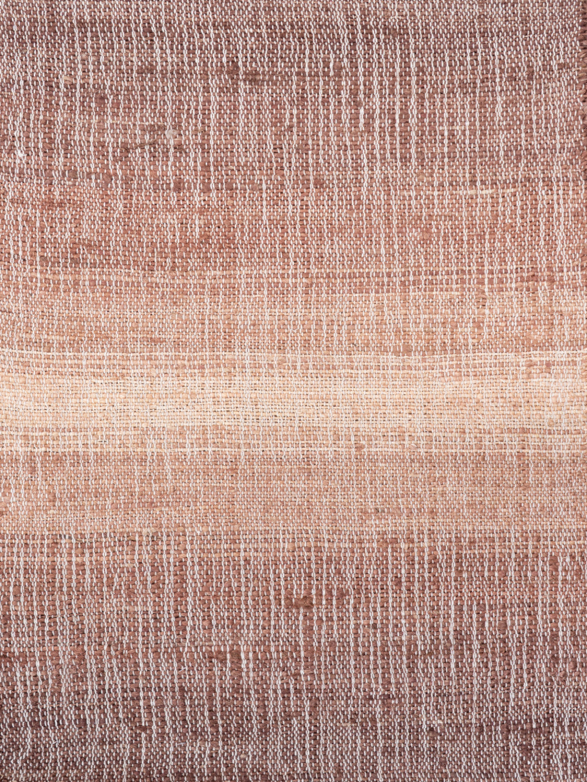 Aurora Cotton Jute Rug-Brown cotton-jute rug product view in brown tones