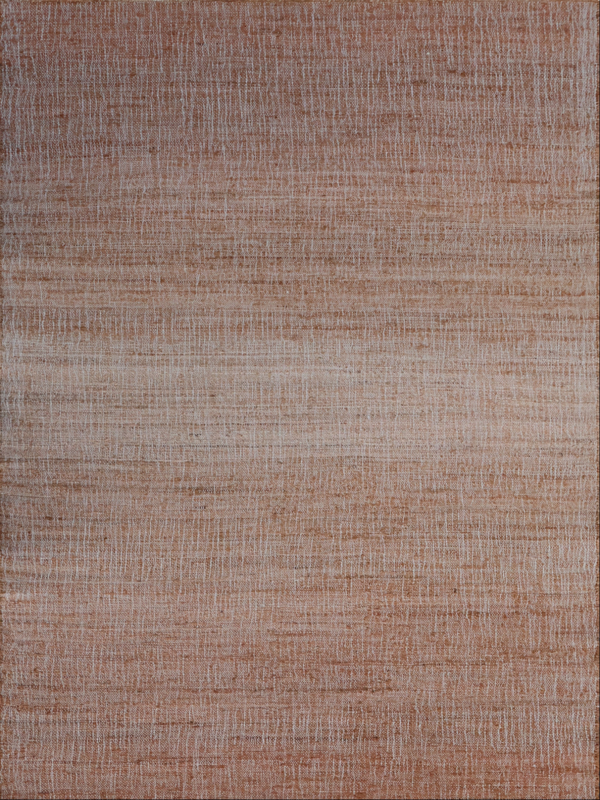 Aurora Cotton Jute Rug-Peach cotton-jute rug product view in brown tones