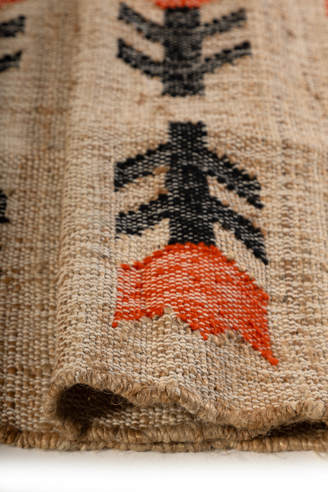 Autumn Bloom - additional product view showing the wool rug