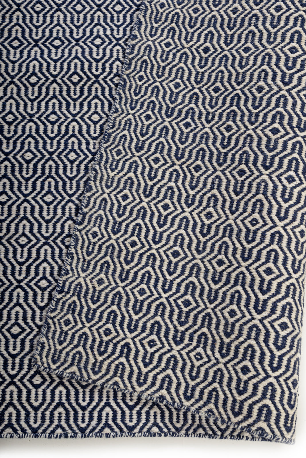 Birchvale Wool Rug detail showing the textured wool surface and finishing