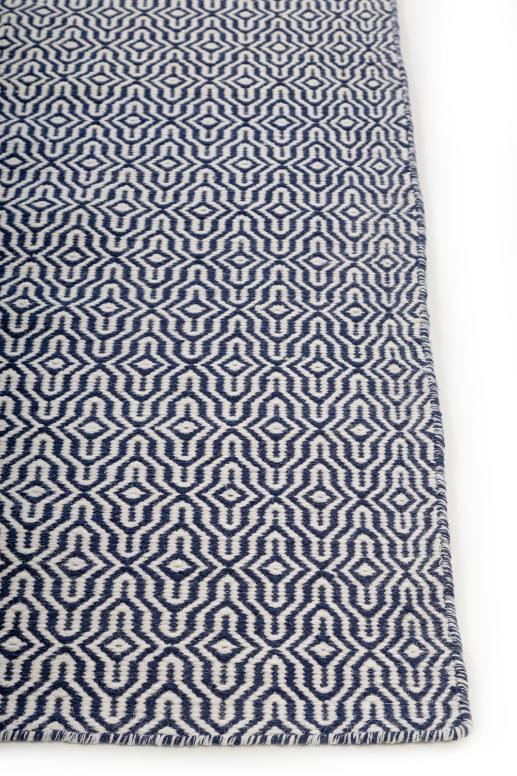 Birchvale Wool Rug wool rug styled in a living room interior