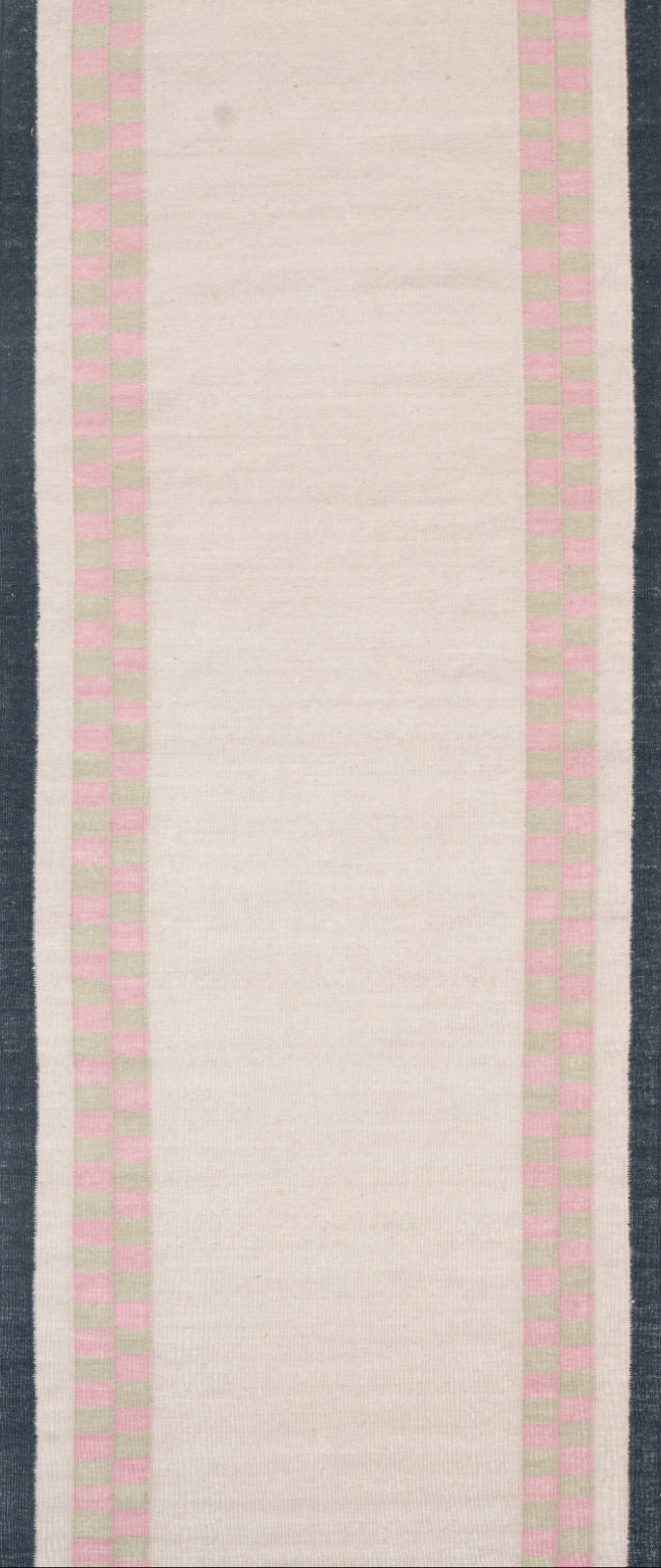 Checkerboard Stream Runner-Beige in cotton