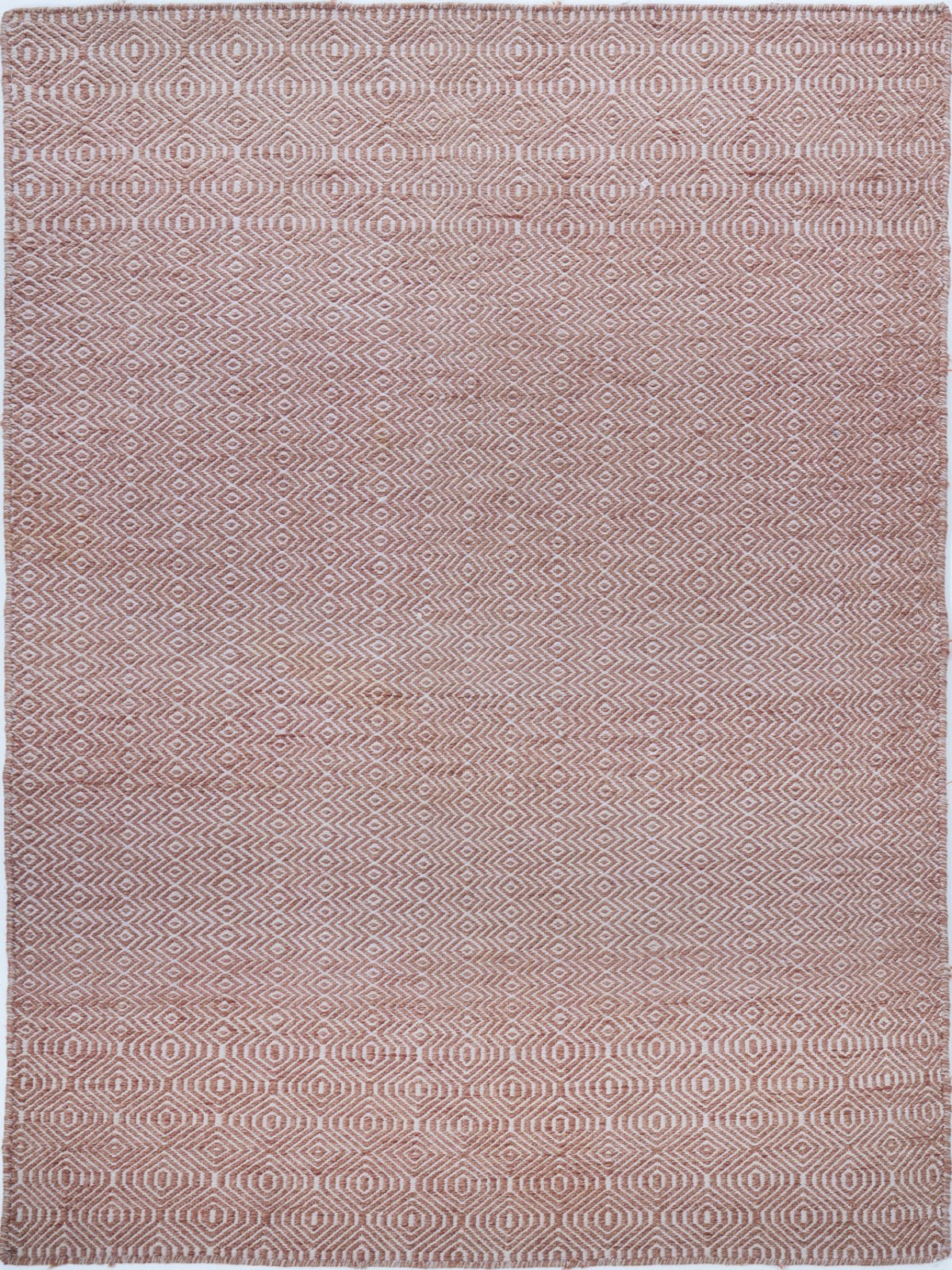 Crimson Cascade handloom rug wool rug in red tones