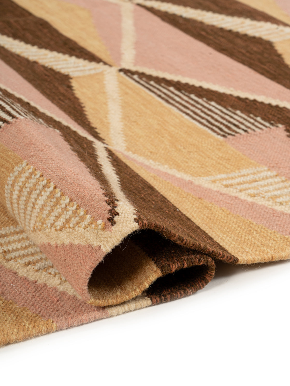 Dune Mirage Wool Rug - additional product view showing the wool rug
