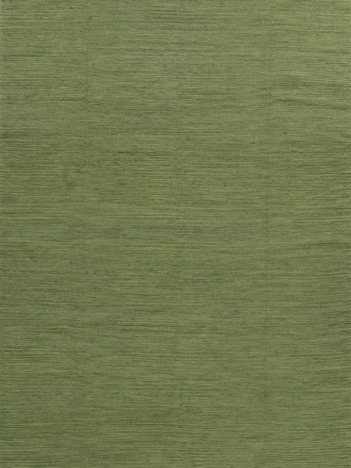 Forest Green Marl Flatweave Rug wool rug in green tones