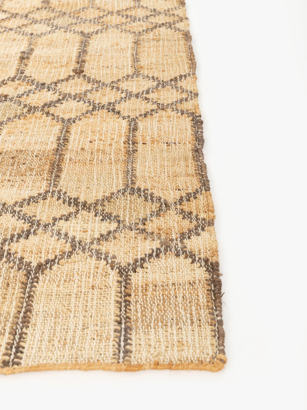 GeoCraft cotton Jute Rug - additional product view showing the cotton-jute rug