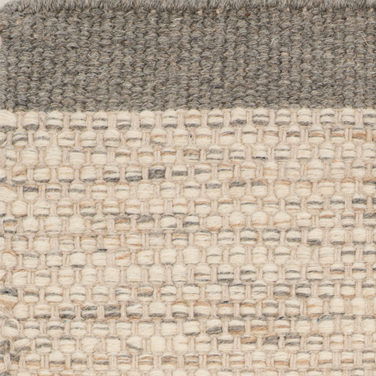 Hearth : Stone Weave close-up showing the wool weave and surface texture