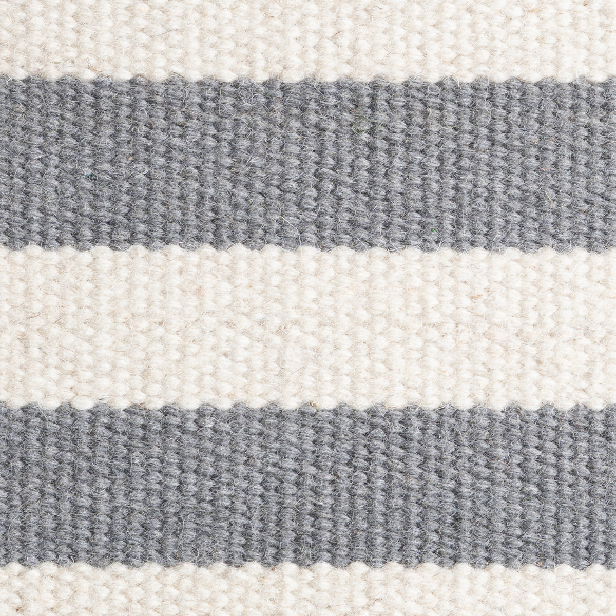 Horizon : Mist close-up showing the nz wool weave and striped pattern