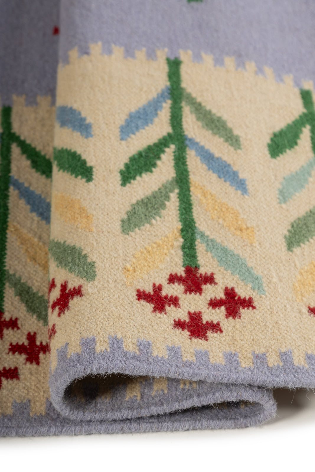 Hushed Grove Rug - additional product view showing the wool rug