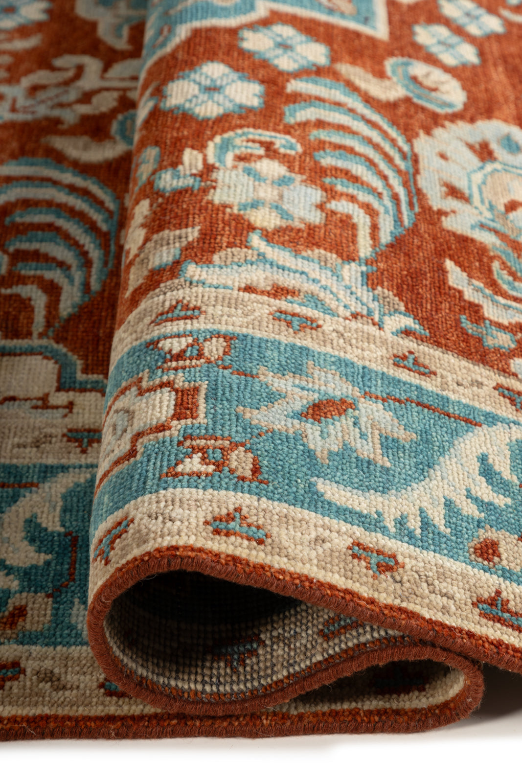 Izmir Serenity Rug - additional product view showing the wool rug