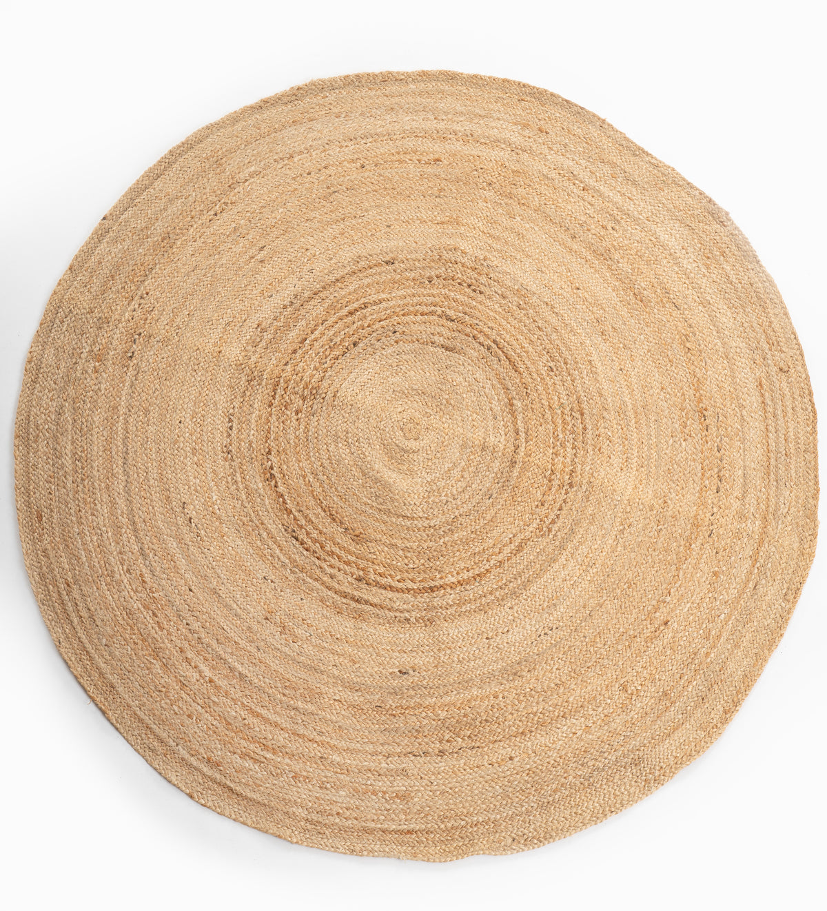 Kabwe round jute rug jute rug in neutral tones