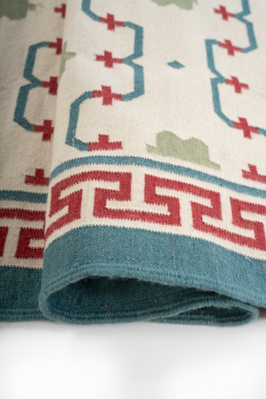 Keyed Rajput Heritage Rug-additional product view showing the rug