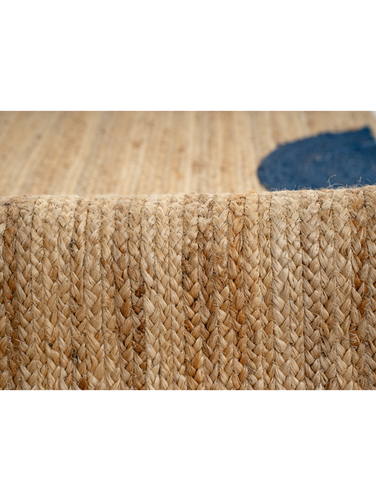 Lira runner rug - hemp runner laid in a hallway view
