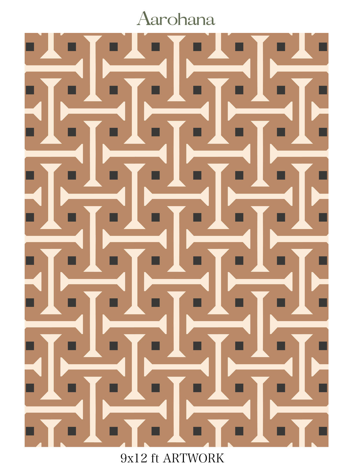 Looma : Bindu detail showing mixed fibre surface and textured texture