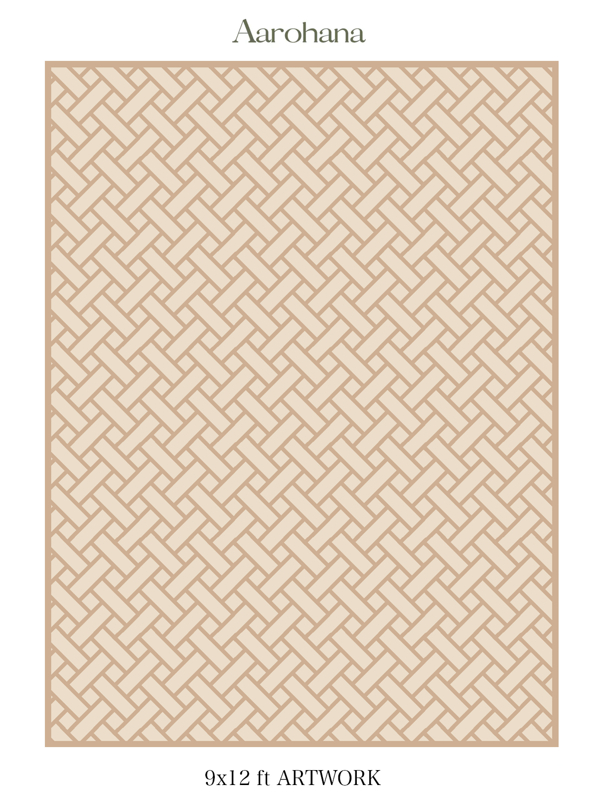 Looma : Jaal detail showing mixed fibre surface and textured texture