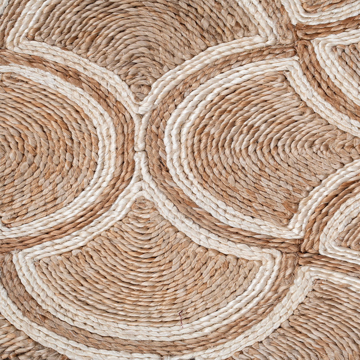 Looma : Jalaj close-up weave detail showing the mixed fibre surface