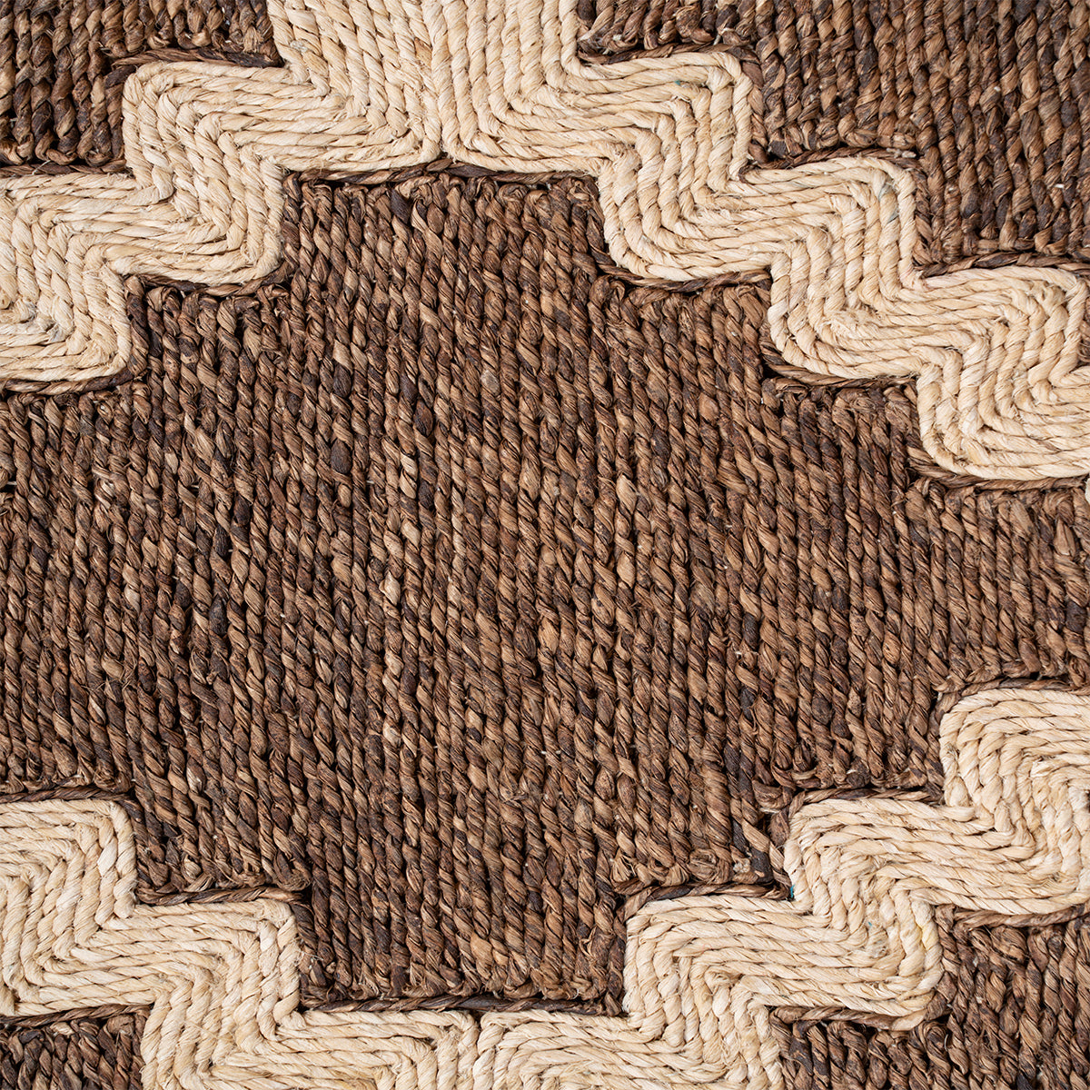 Looma : Lahar close-up weave detail showing the mixed fibre surface