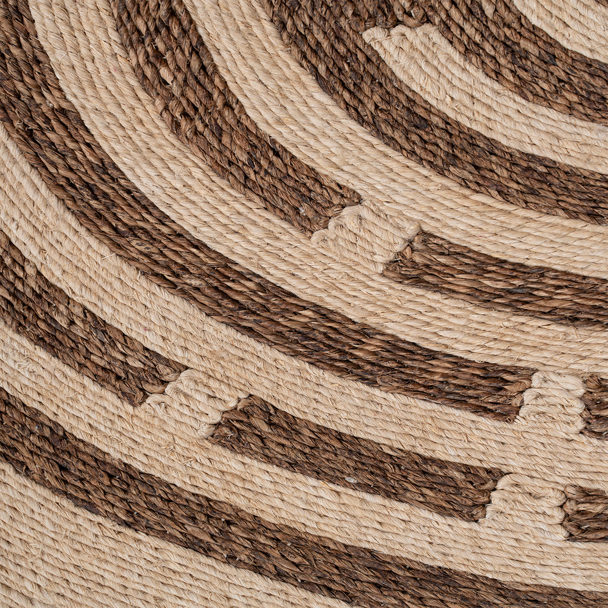 Looma : Maya close-up weave detail showing the mixed fibre surface