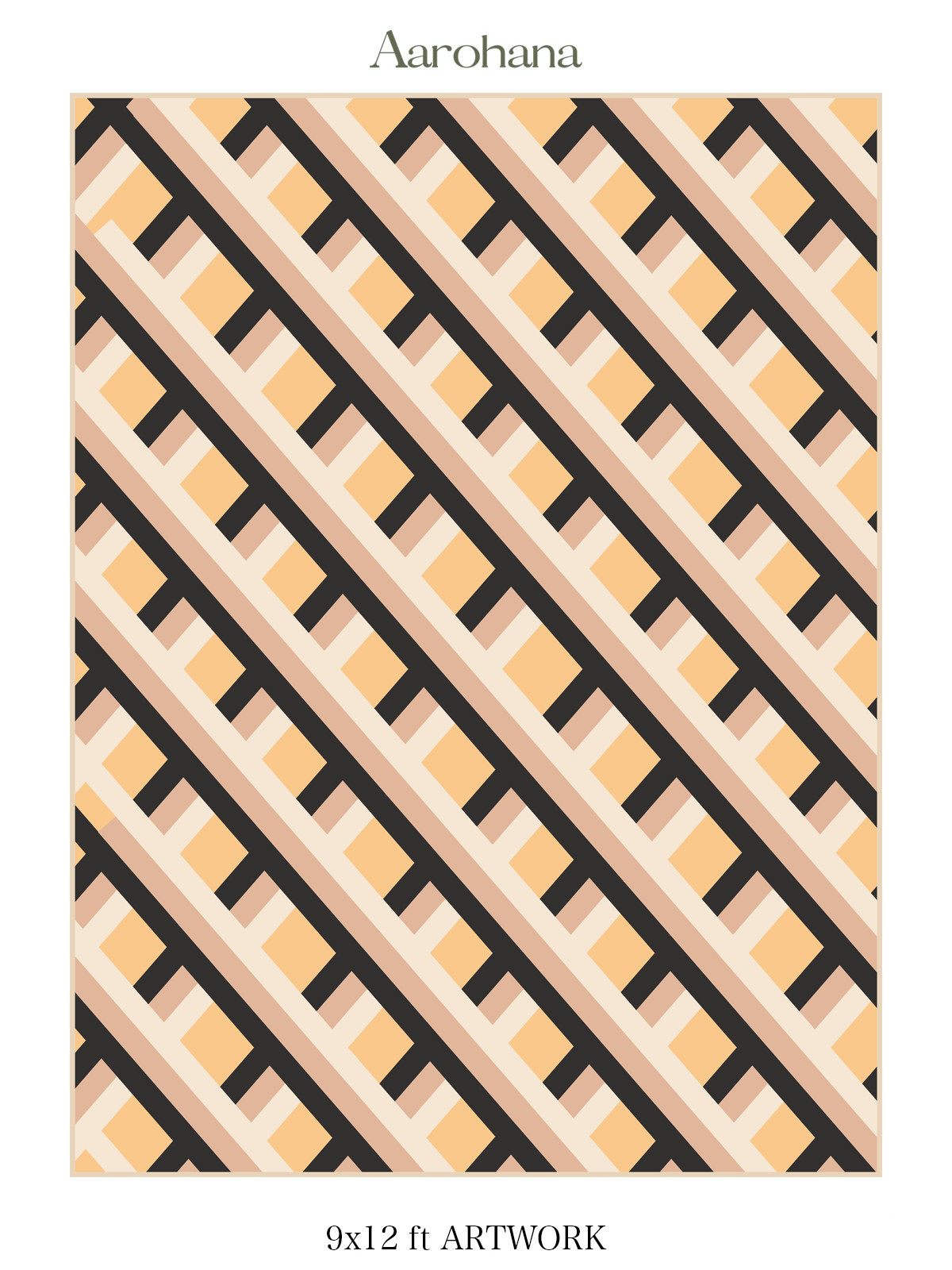Looma: Raina detail showing mixed fibre surface and textured texture