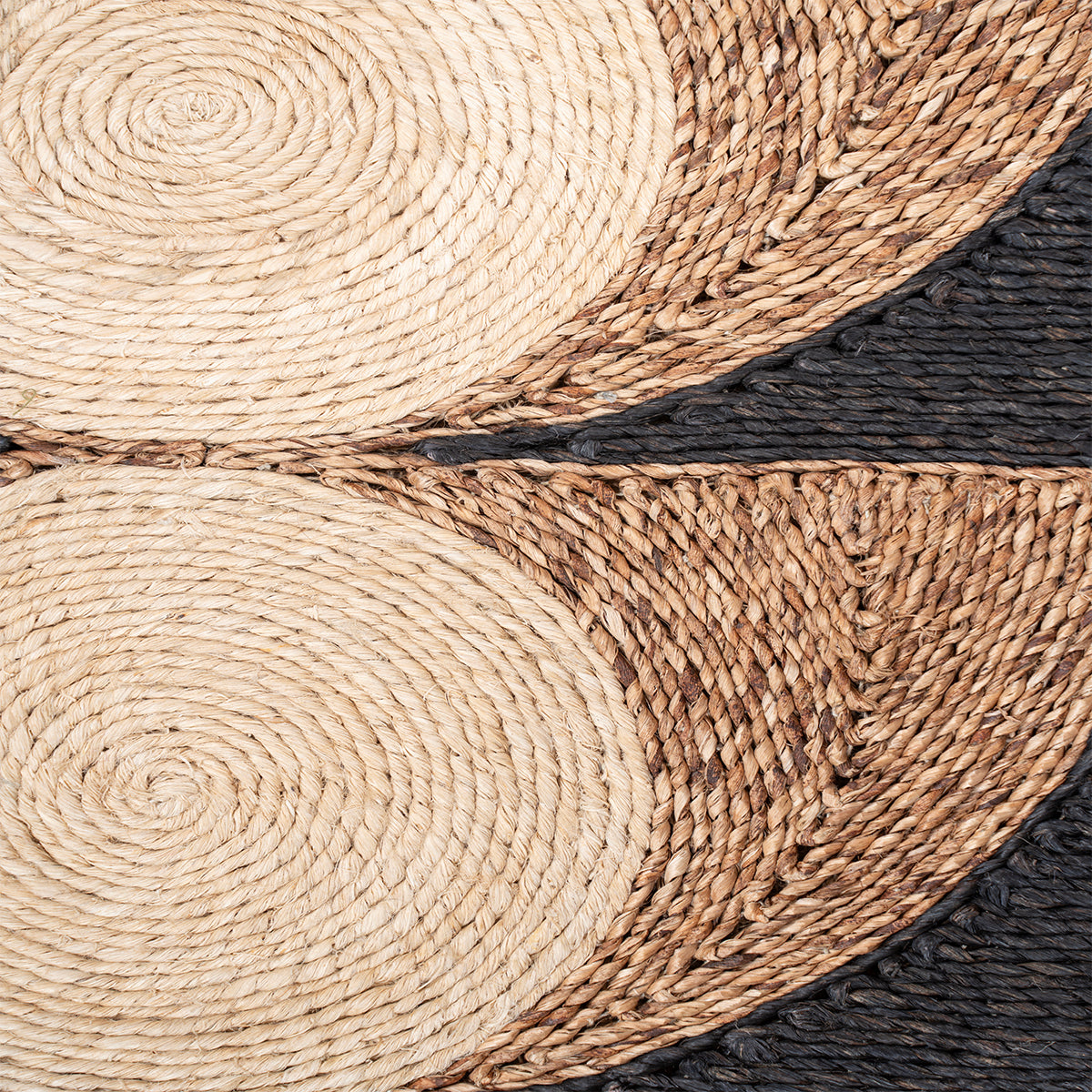 Looma : Soma close-up weave detail showing the mixed fibre surface
