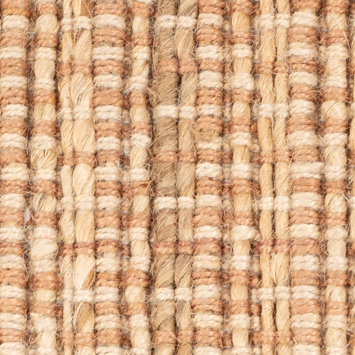 Mariner : Sand Bar close-up showing the jute weave and striped pattern