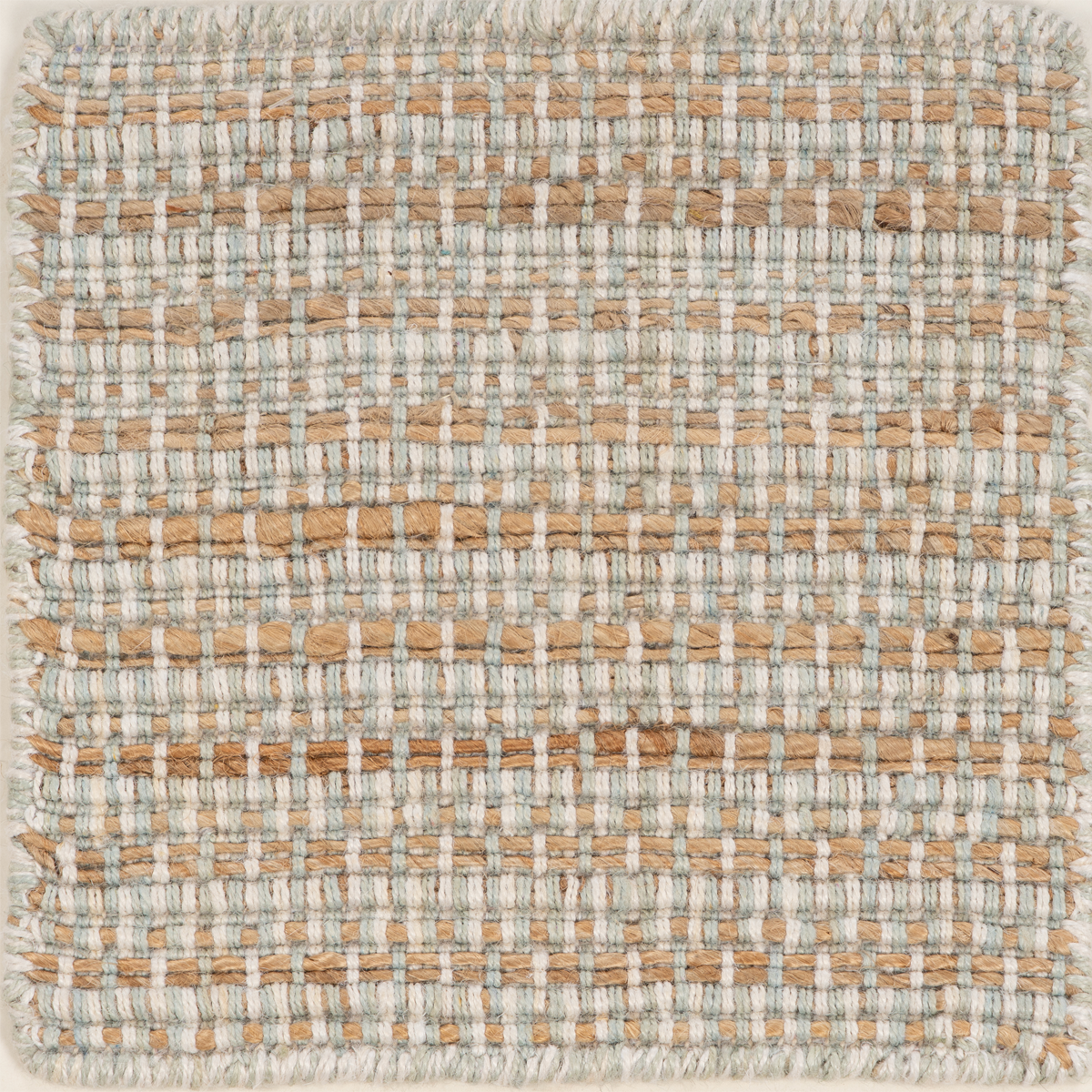 Mariner : Sea Mist jute rug in neutral tones