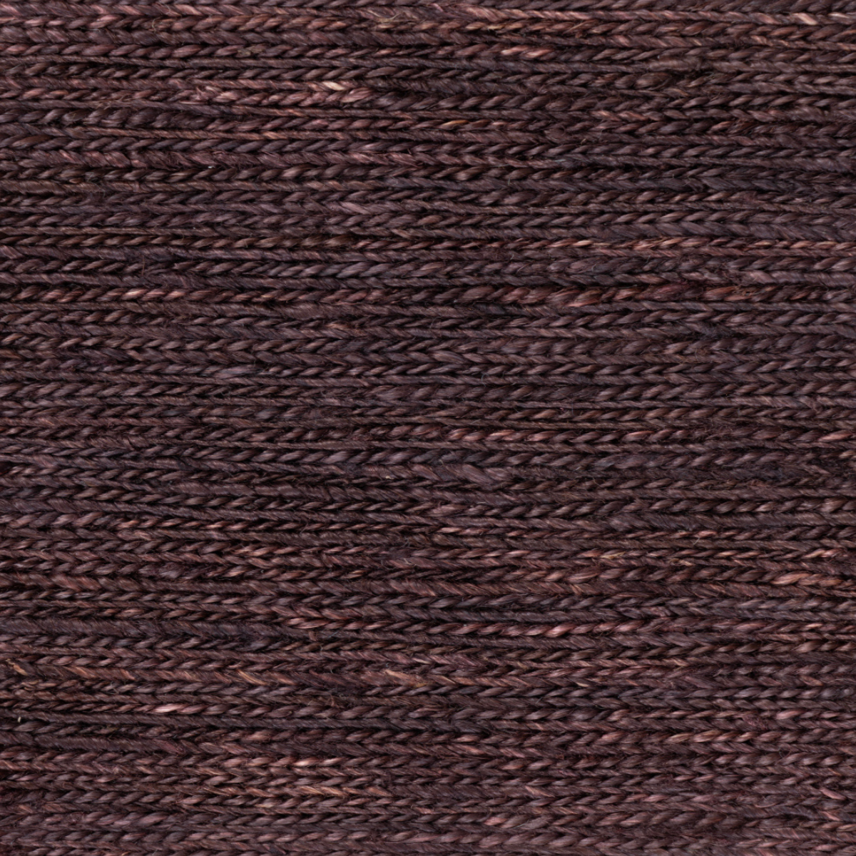 Mez Weaves - Damson jute rug product view in purple tones