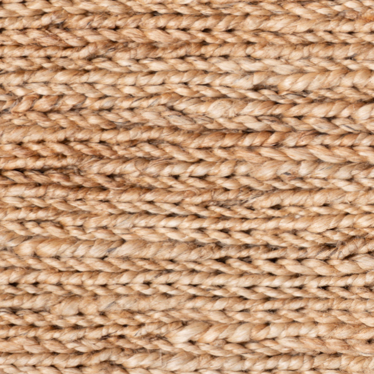 Mez Weaves - Honey Husk close-up weave detail showing the jute surface