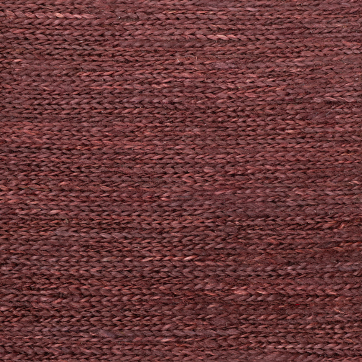 Mez Weaves - Mellow Merlot jute rug product view in purple tones
