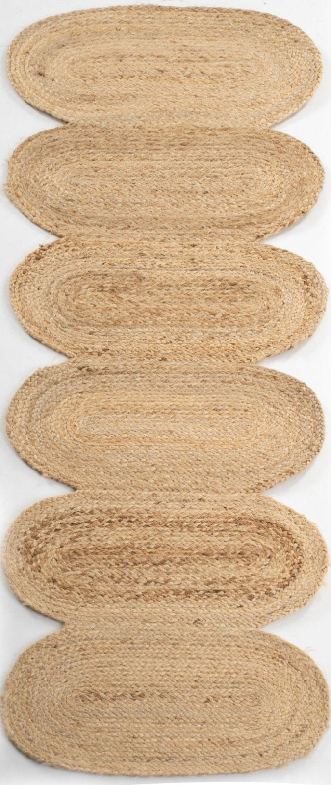 Pebbly jute runner in jute