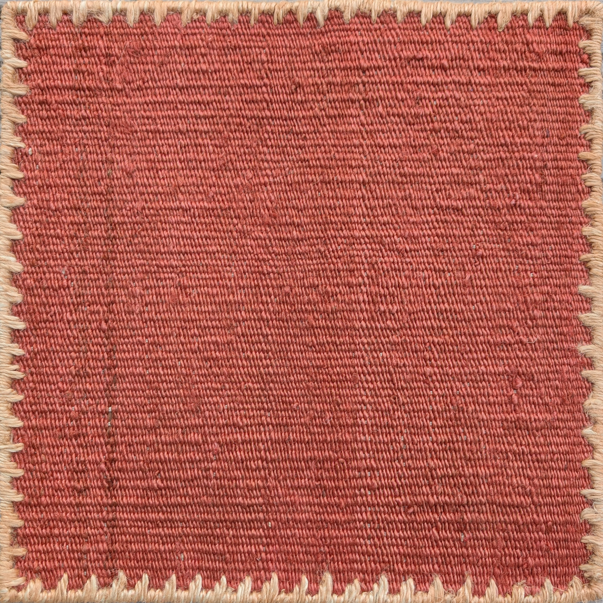 Raaga : Deva jute rug in red tones