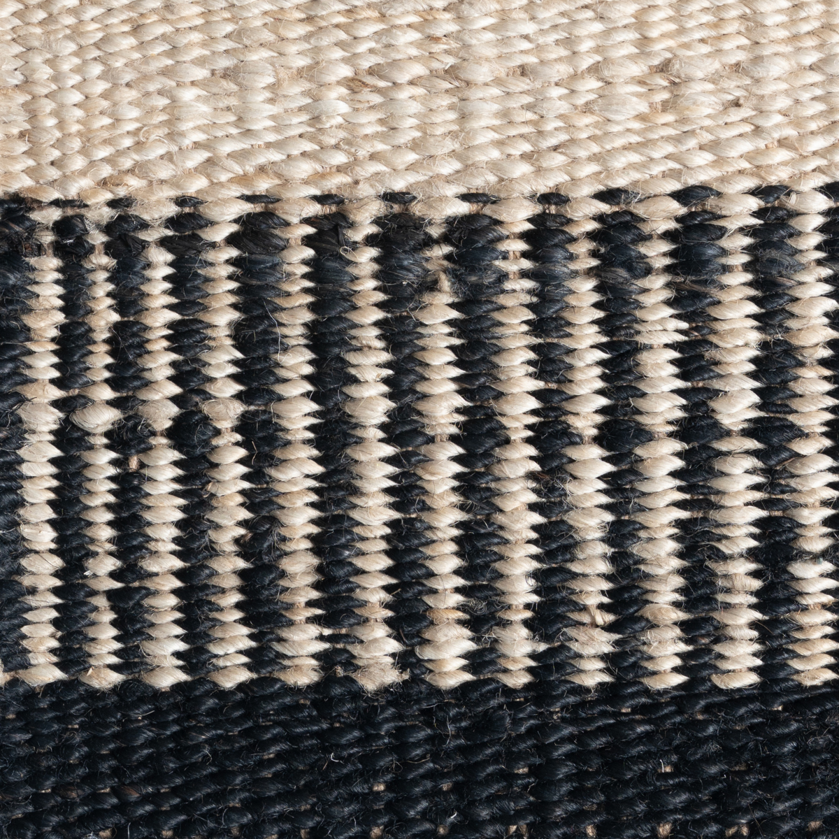 Root & Ridge : Raw Sere close-up showing the jute weave and surface texture