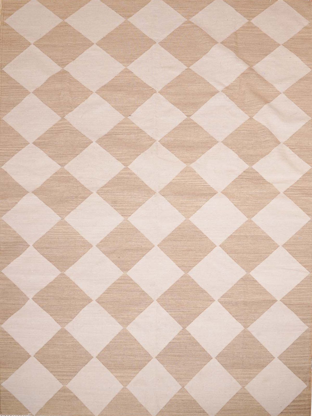 Sandstone Serenade Flatweave Rug cotton rug in neutral tones