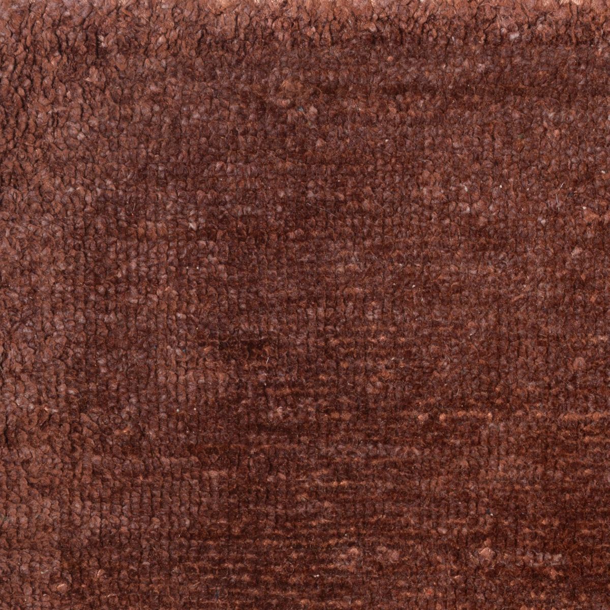 Serica : Mahogany close-up showing the raw silk weave and surface texture