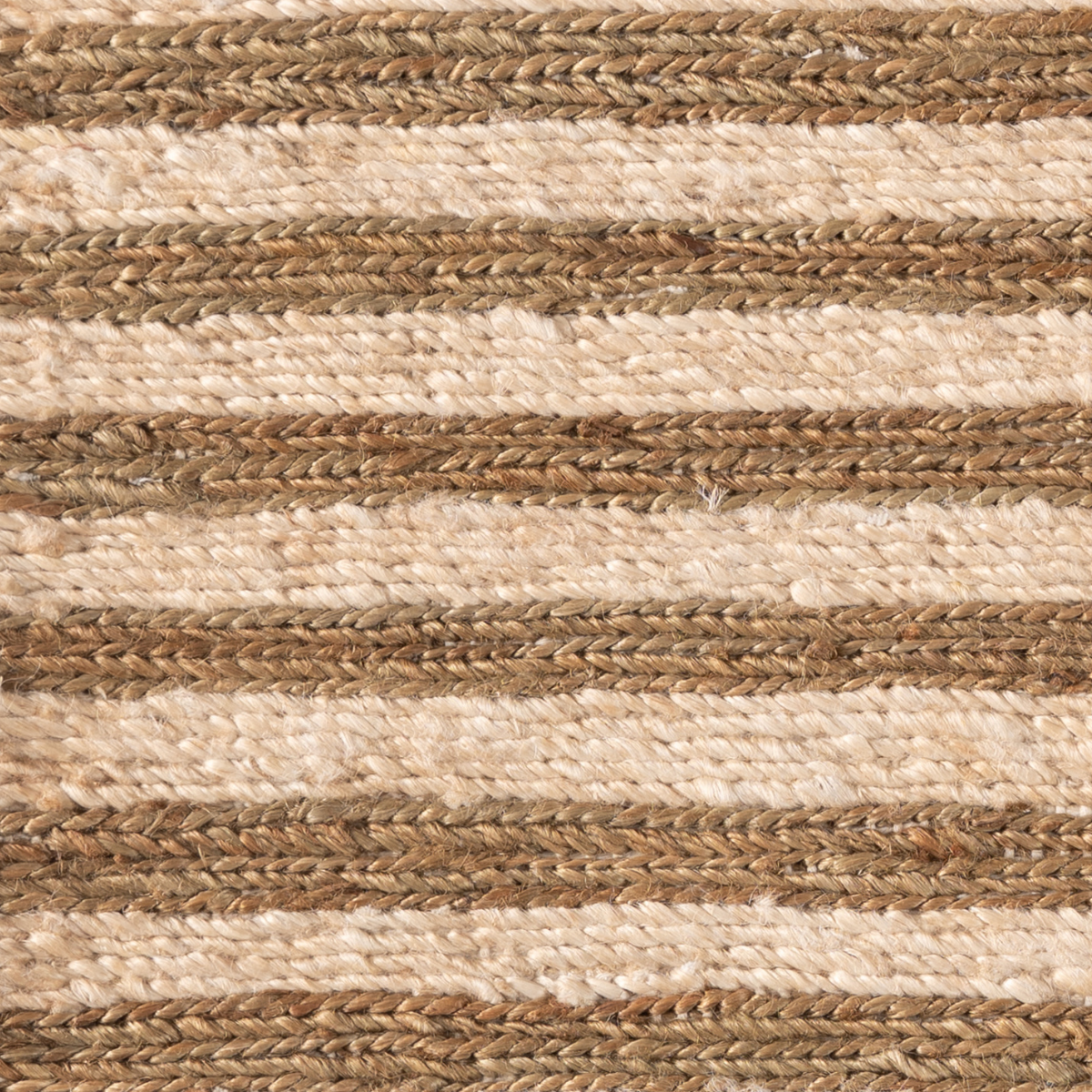 Soumak Soul : Sands of Time close-up showing the jute weave and traditional motif