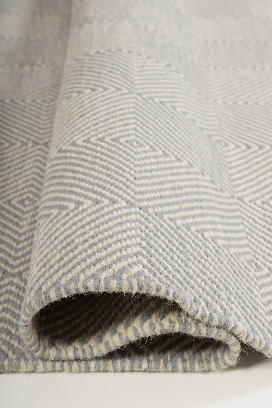 Stonehaven Shuttle Rug - additional product view showing the wool rug
