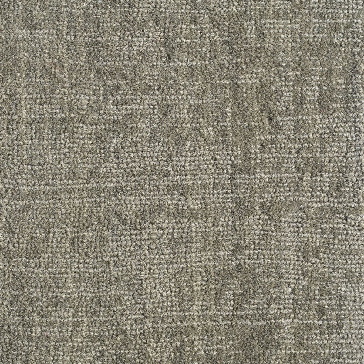 Tactile Edit : Moss Green wool rug in green tones