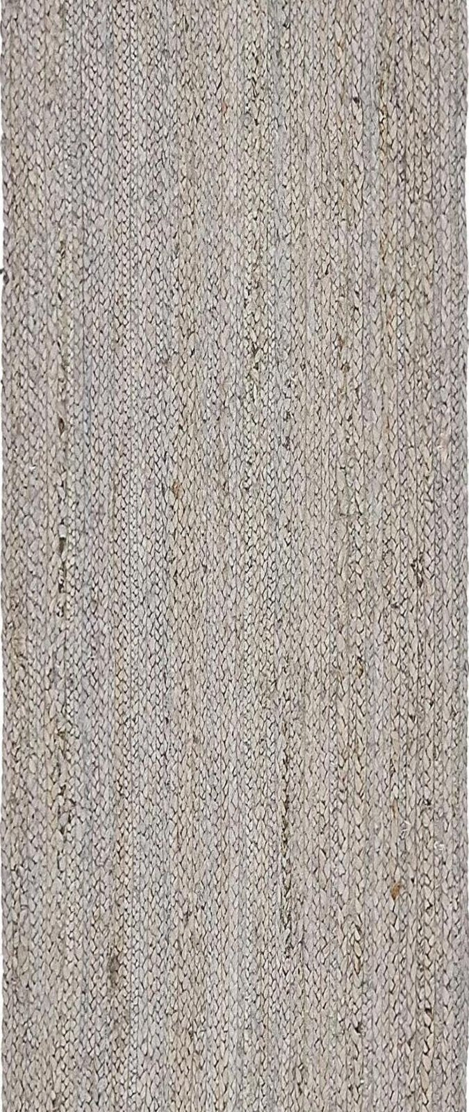 Thaba Braided Runner-Grey in jute
