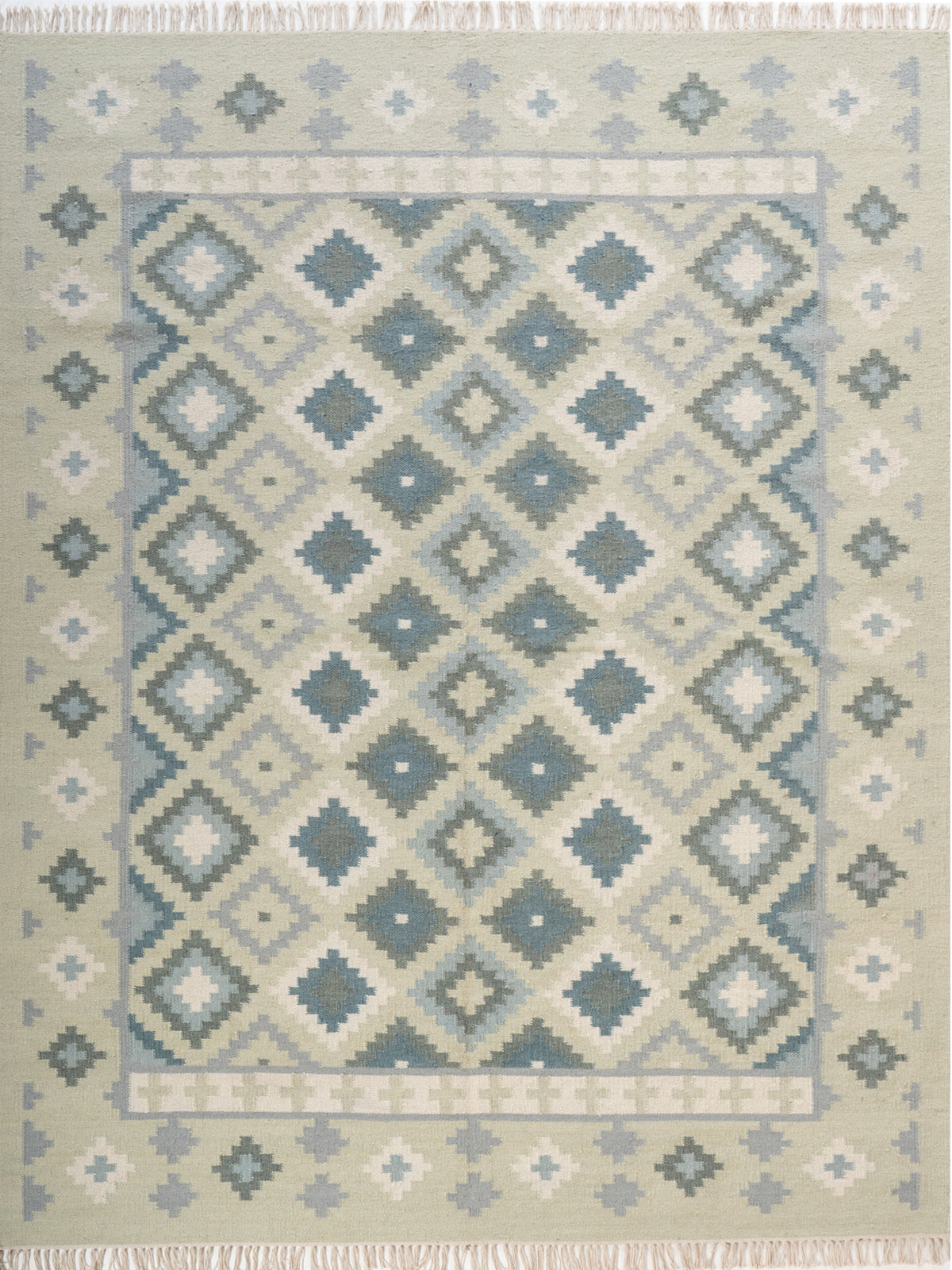 Thar Sandstone Heritage Rug wool rug in neutral tones