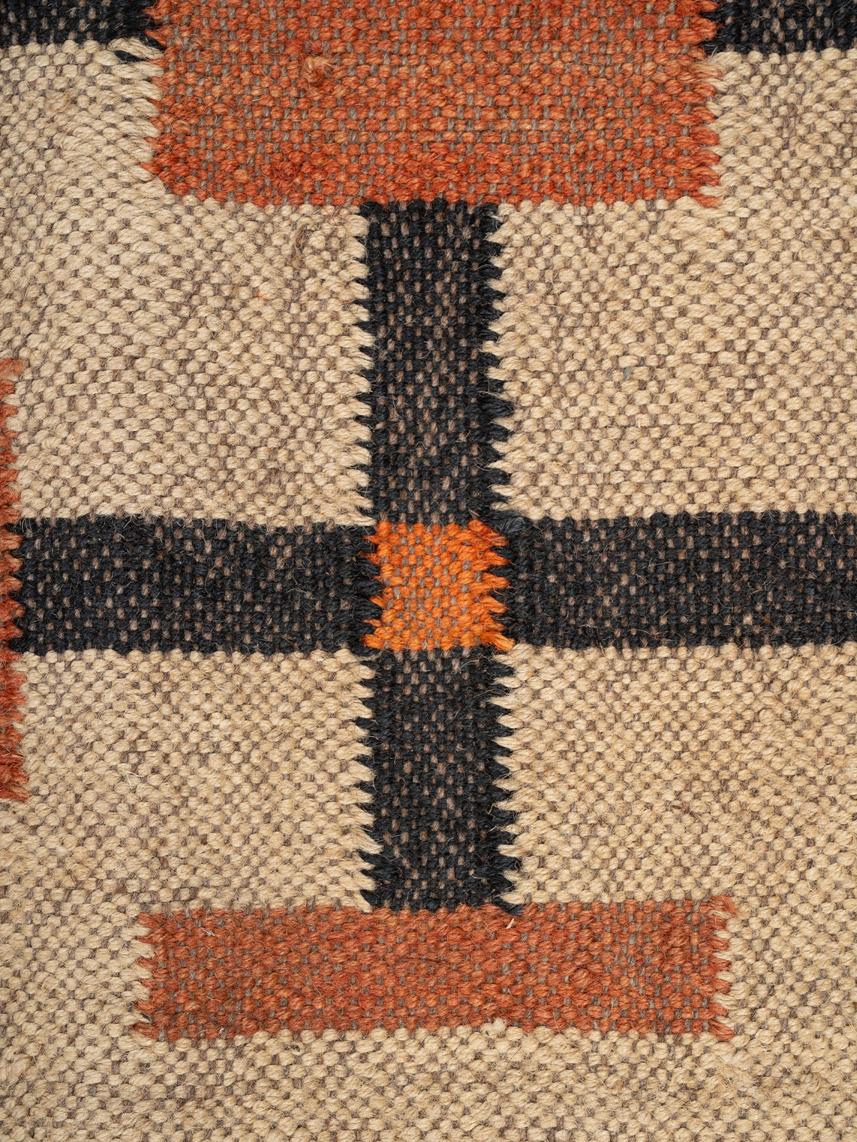 The Blush Ladder - additional product view showing the wool rug